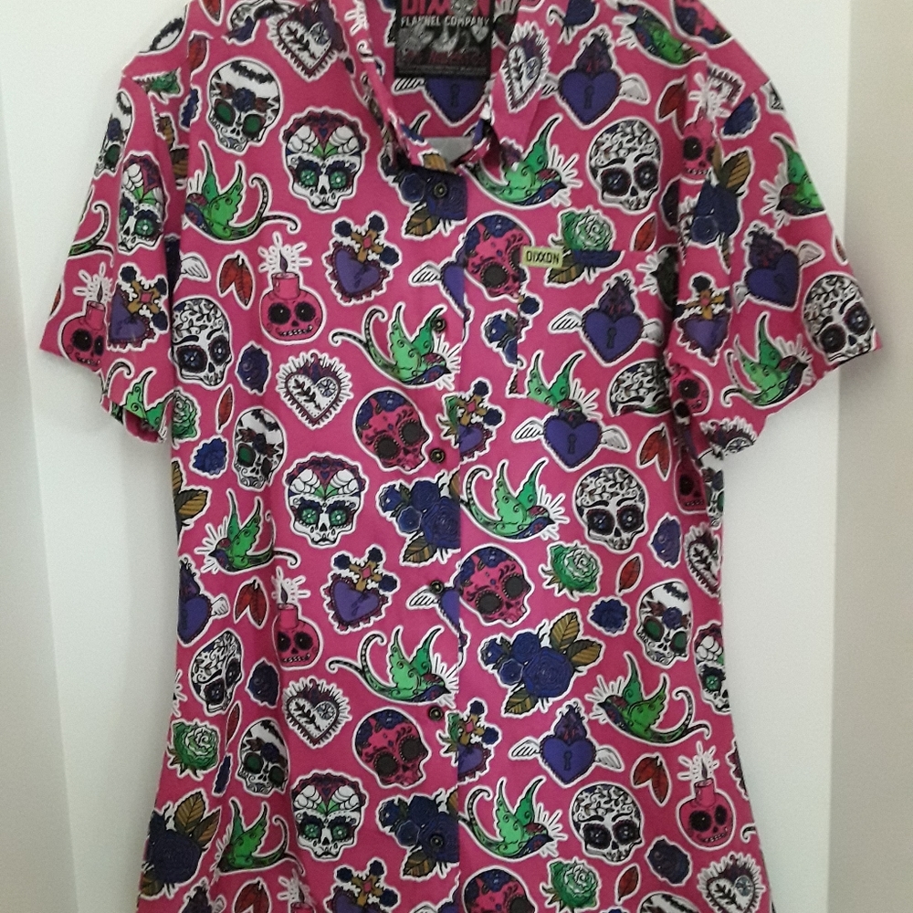 Dixxon Flannel Company Womens XL Party Wear Shirt